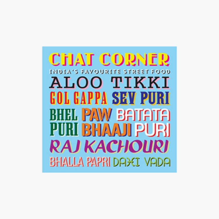 EK DO DHAI Set of 2 Foodie and Chat Corner Fridge Magnets