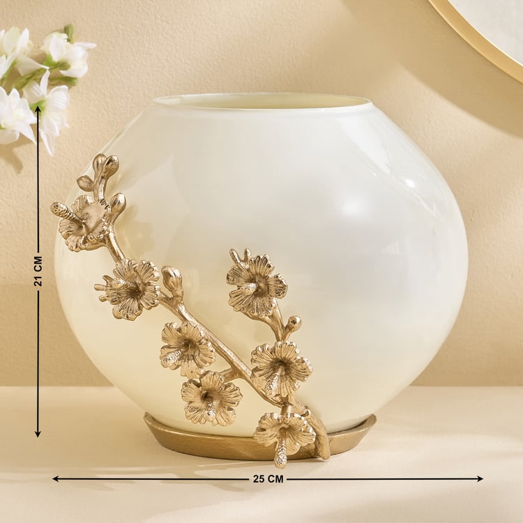 Splendid Senorita Shizuku Glass Floral Vase