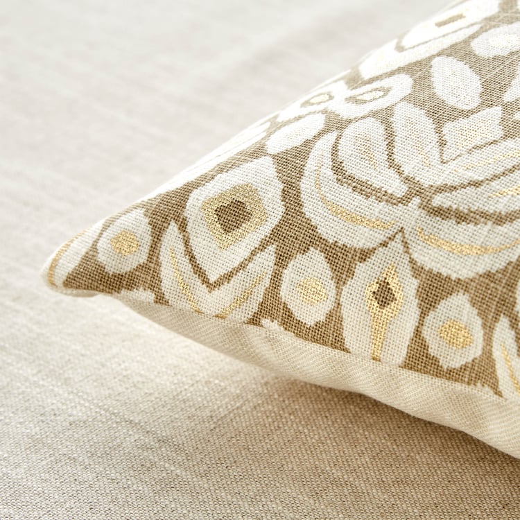 Celestial Set of 2 Foil Printed Cushion Covers - 40x40cm