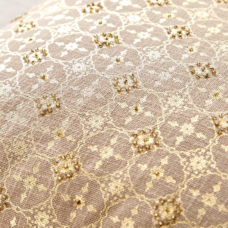 Celestial Set of 2 Foil Printed Cushion Covers - 40x40cm