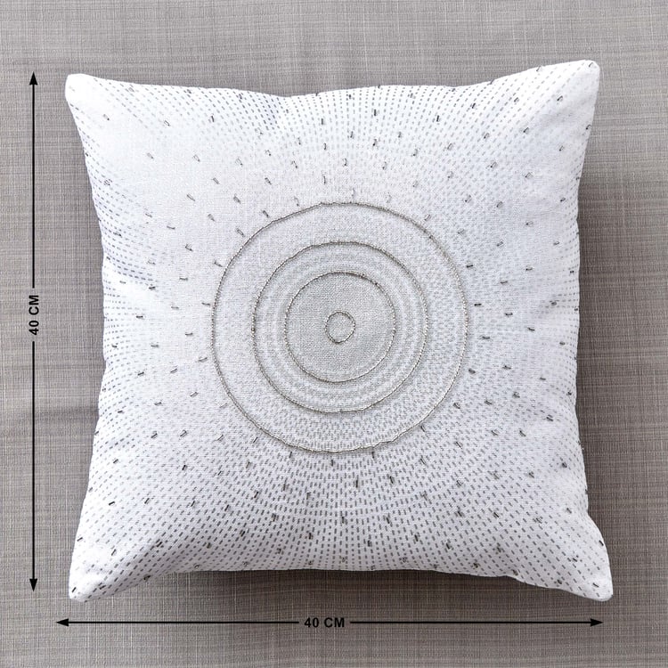 Celestial Set of 2 Embellished Cushion Covers - 40x40cm