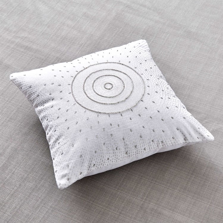 Celestial Set of 2 Embellished Cushion Covers - 40x40cm