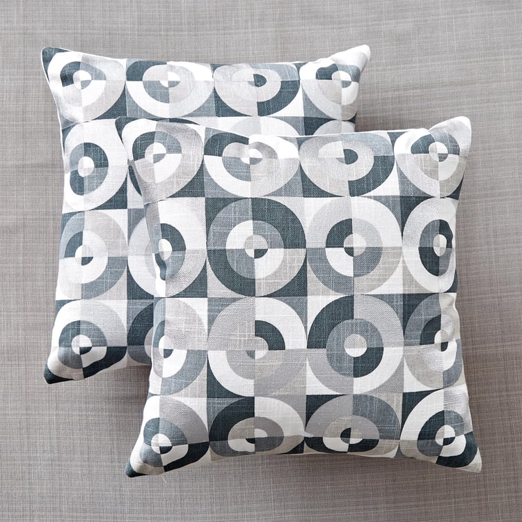 Celestial Set of 2 Printed Cushion Covers - 40x40cm