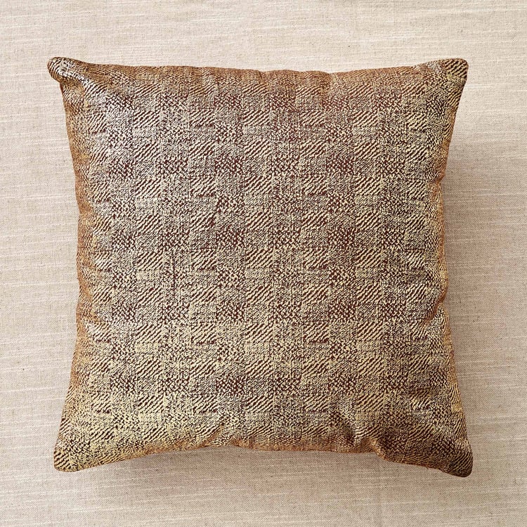 Celestial Set of 2 Foil Printed Cushion Covers - 40x40cm