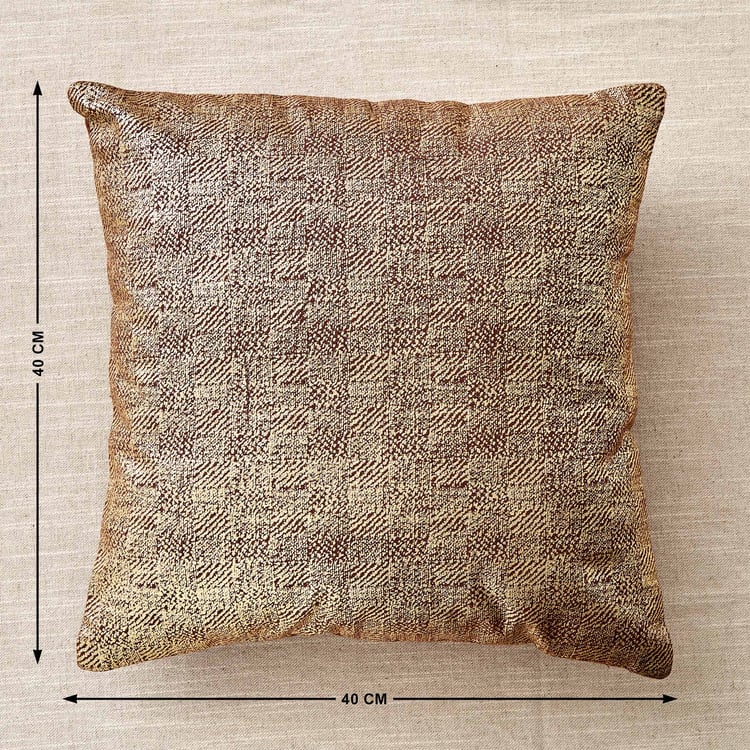 Celestial Set of 2 Foil Printed Cushion Covers - 40x40cm