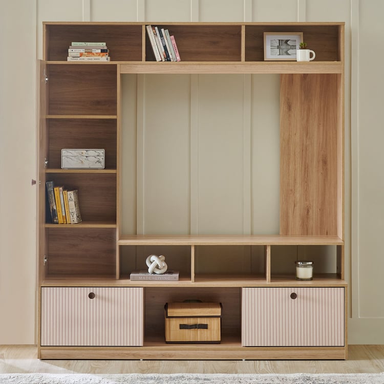 Lexus Entertainment Wall Unit - Oak