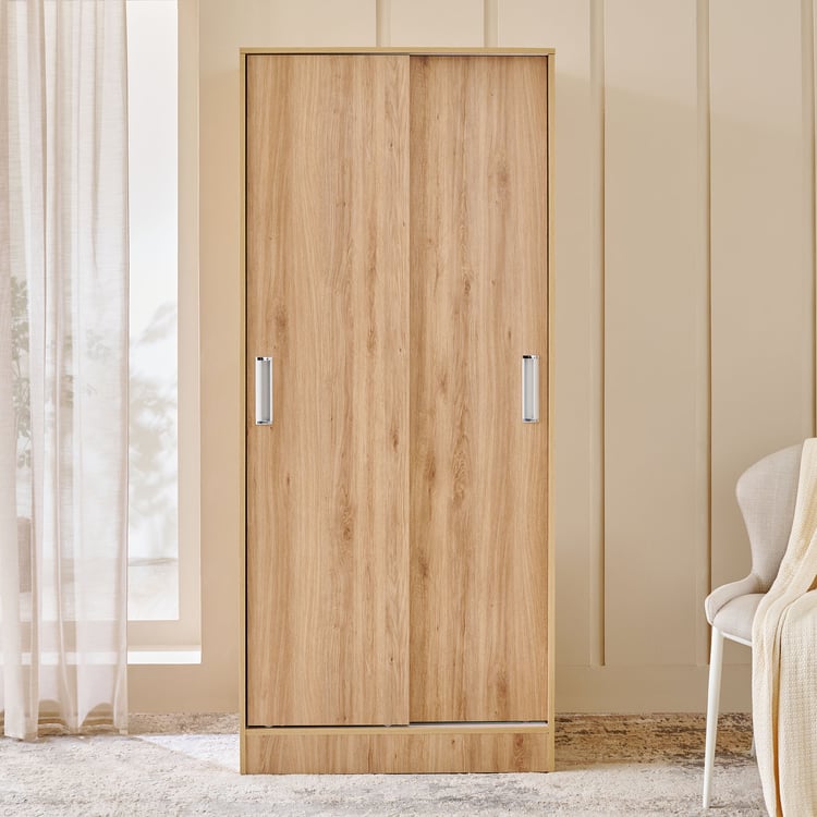 Helios Alton 2-Door Sliding Wardrobe - Oak