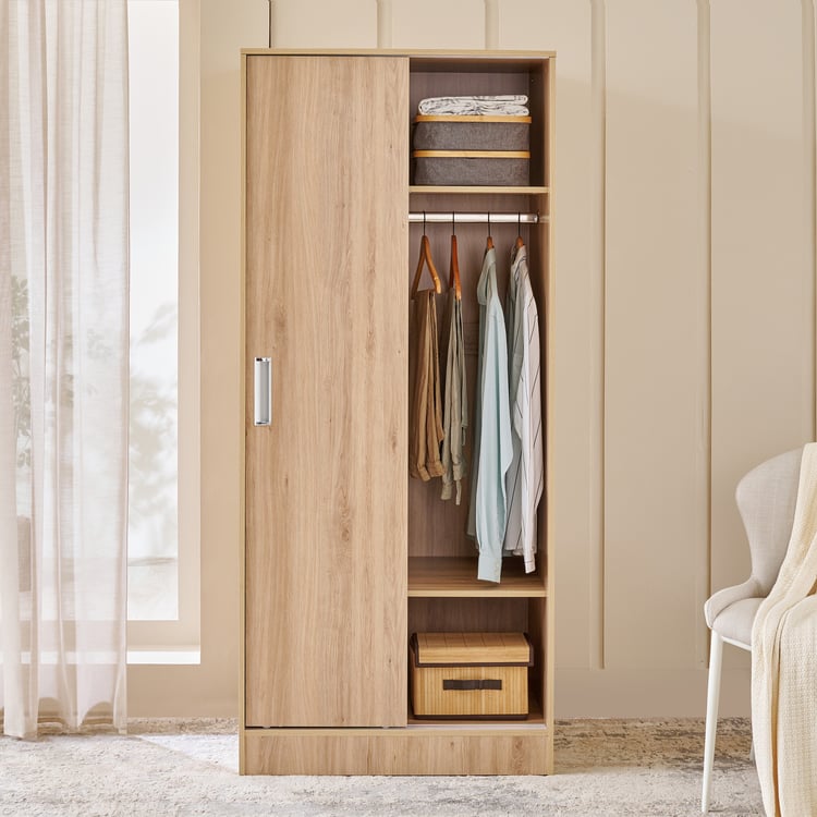 Helios Alton 2-Door Sliding Wardrobe - Oak