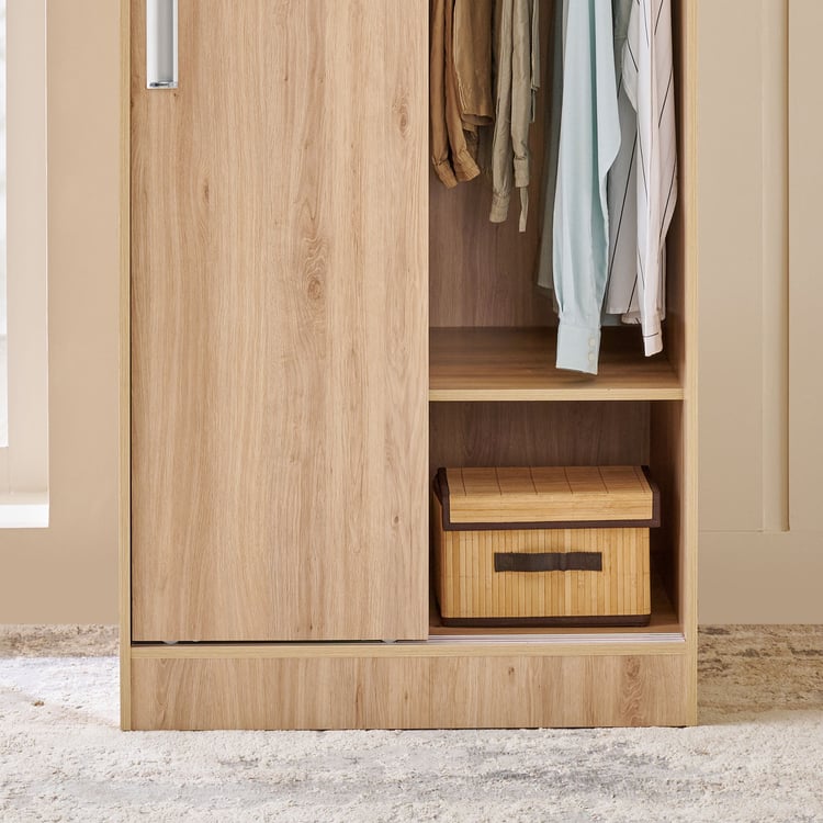 Helios Alton 2-Door Sliding Wardrobe - Oak