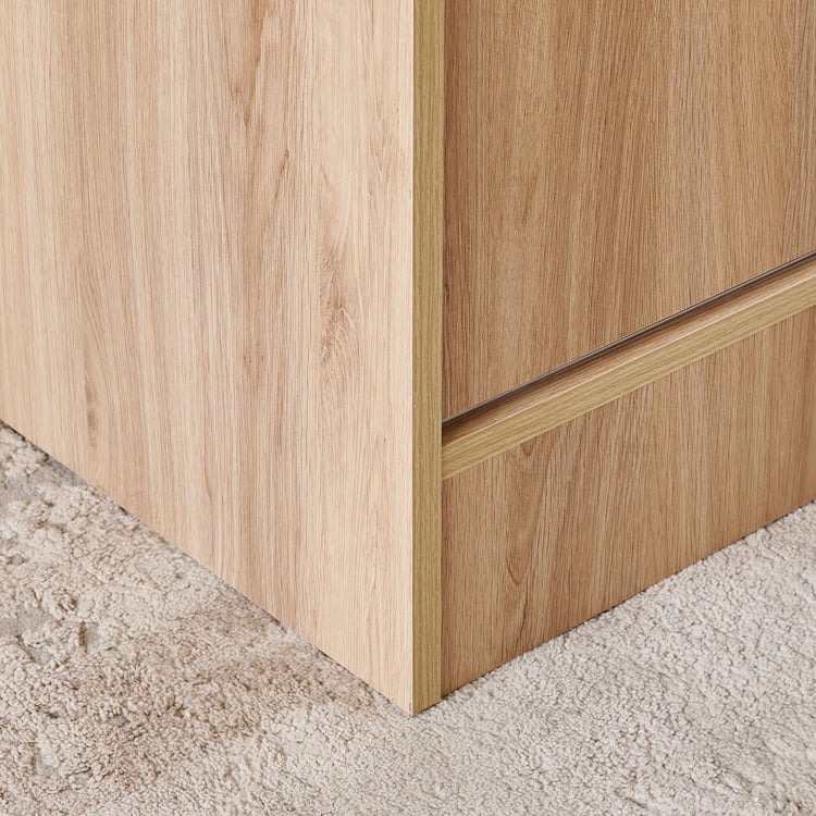 Helios Alton 2-Door Sliding Wardrobe - Oak