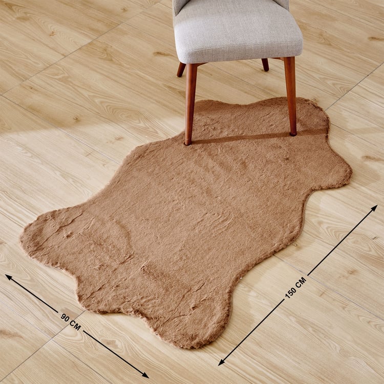 Quartz Luxor Faux Fur Carpet - 150x90cm