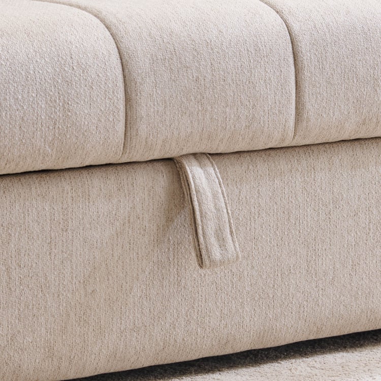 Bogota NXT Fabric 2-Seater Sofa Bed with Cushions - Beige