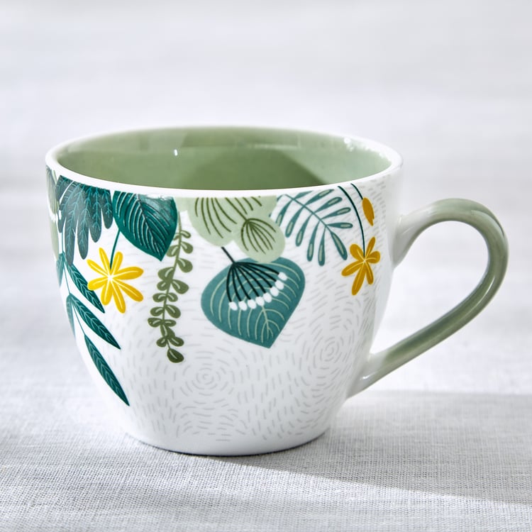 Raisa Joven Bone China Printed Cup and Saucer - 210ml