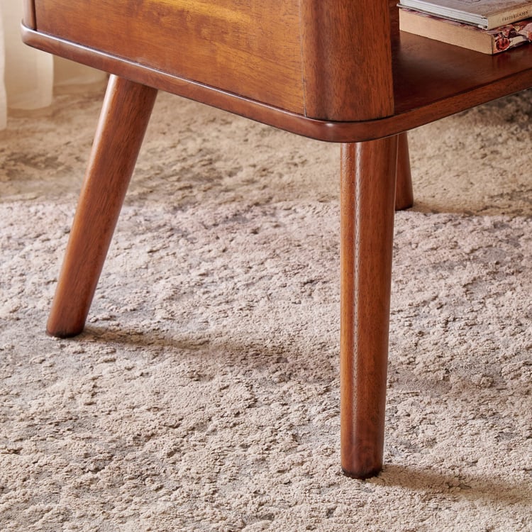 Mayfair Solid Wood End Table - Walnut