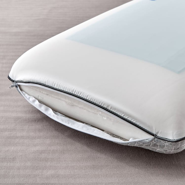 Slumber Memory Foam Pillow with Cooling Gel Pad - 56x36cm