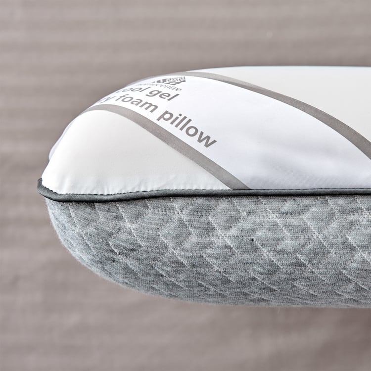 Slumber Memory Foam Pillow with Cooling Gel Pad - 56x36cm