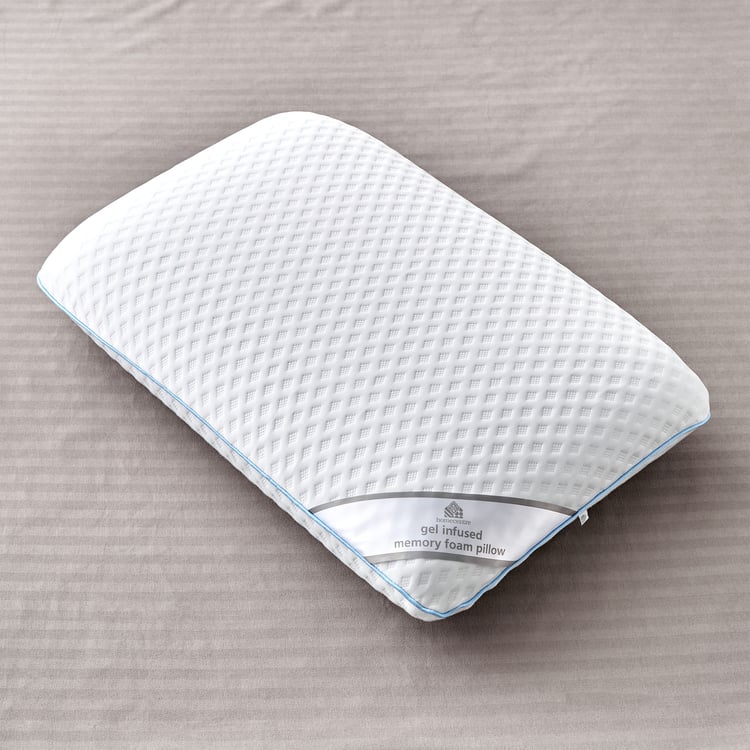 Slumber Gel Infused Memory Foam Pillow - 60x40cm