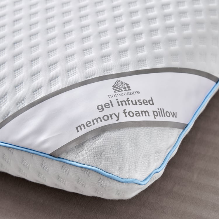 Slumber Gel Infused Memory Foam Pillow - 60x40cm