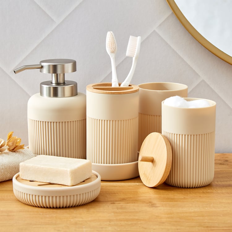 Intelio Boyle Tumbler with Bamboo Base