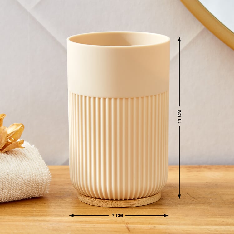 Intelio Boyle Tumbler with Bamboo Base