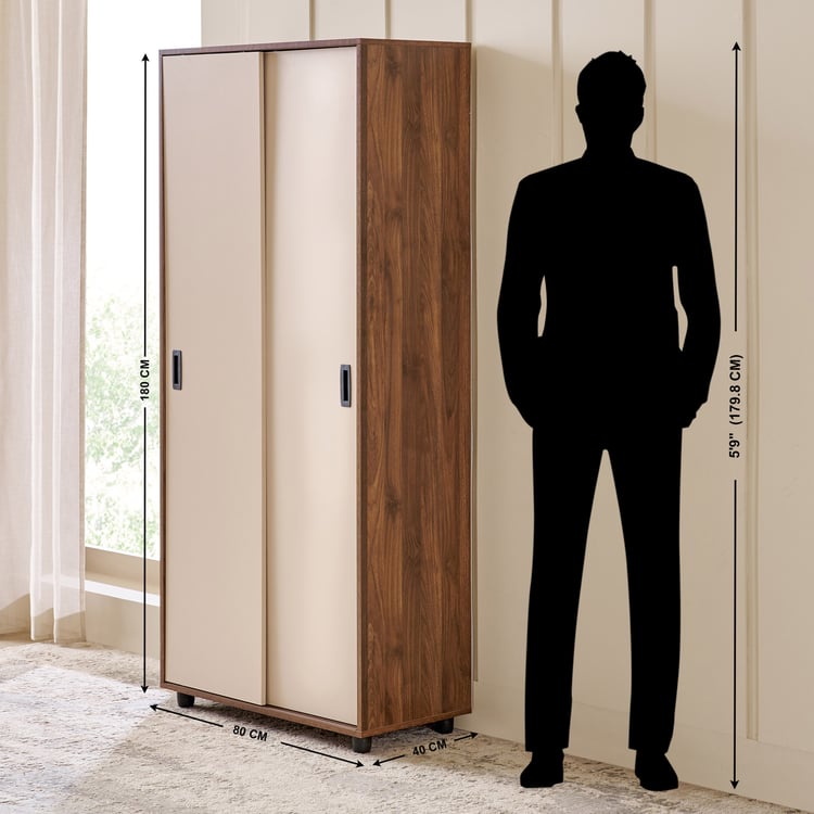 Addison 30 Pair Shoe Cabinet - Walnut
