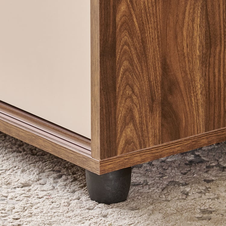 Addison 30 Pair Shoe Cabinet - Walnut
