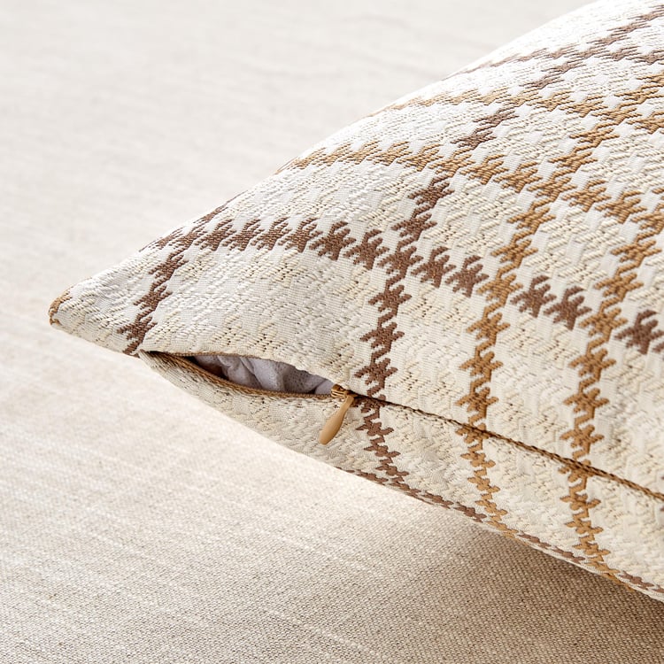 Moonlight Balistic Jacquard Cushion Cover - 40x40cm