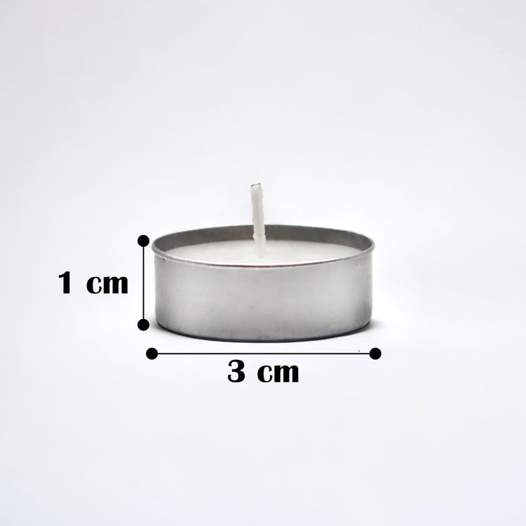 HOSLEY Set of 100 T-Light Candles