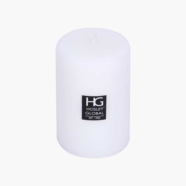 HOSLEY Set of 3 Unscented Pillar Candles