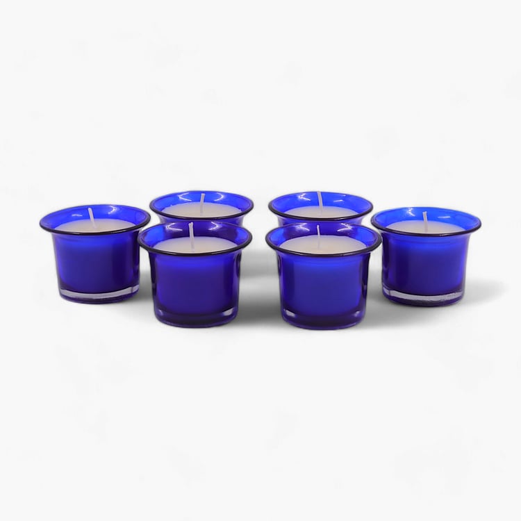 HOSLEY Set of 6 Lavender Scented Votive Candles