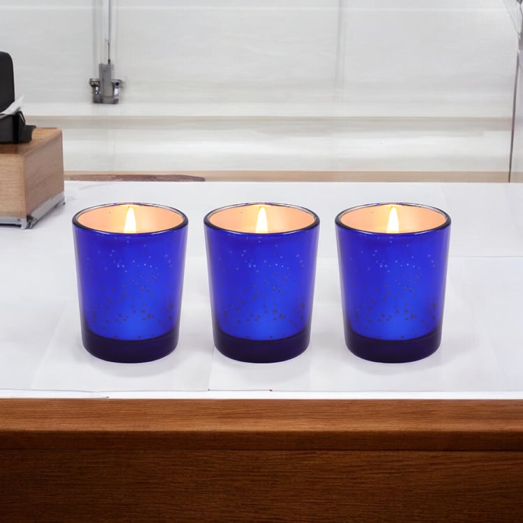 HOSLEY Set of 3 Lavender Fields Scented Votive Candle