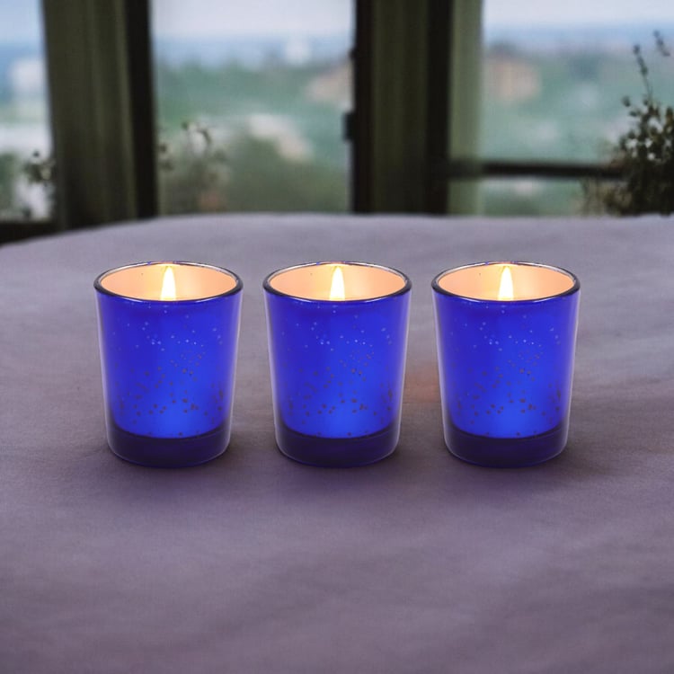 HOSLEY Set of 3 Lavender Fields Scented Votive Candle