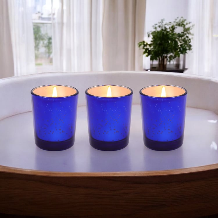 HOSLEY Set of 3 Lavender Fields Scented Votive Candle