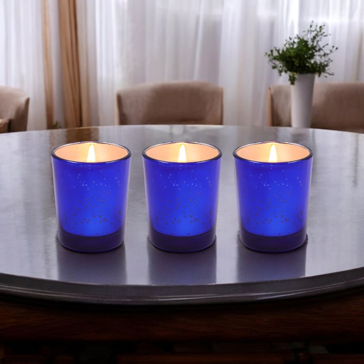 HOSLEY Set of 3 Lavender Fields Scented Votive Candle