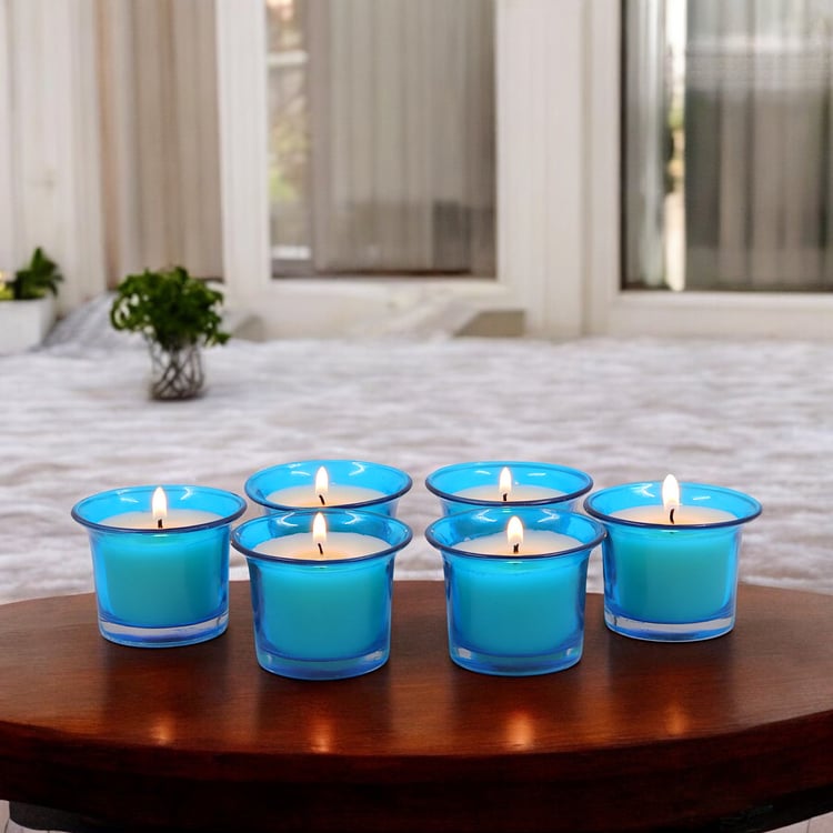 HOSLEY Set of 6 Unscented Votive Candles