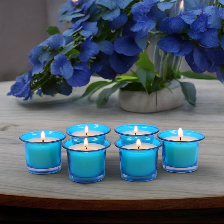 HOSLEY Set of 6 Unscented Votive Candles