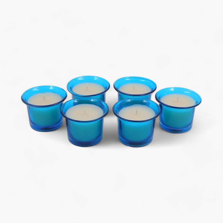 HOSLEY Set of 6 Unscented Votive Candles