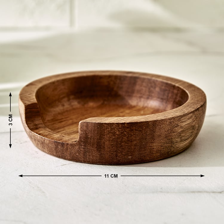 Chefs Pride Marion Acacia Wood Spoon Rest