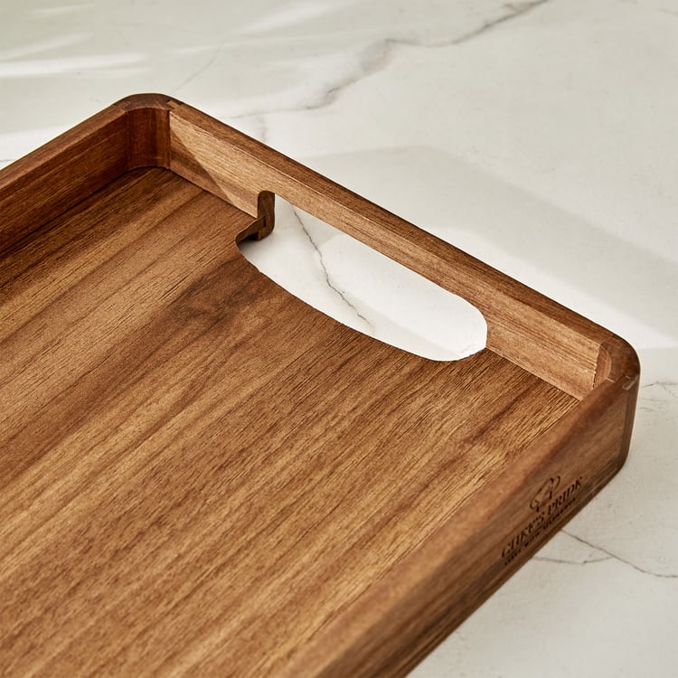 Chefs Pride Marion Acacia Wood Serving Tray - 36x23cm
