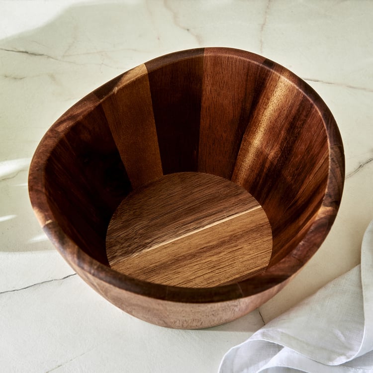 Chef's Pride Marion Acacia Wood Serving Bowl