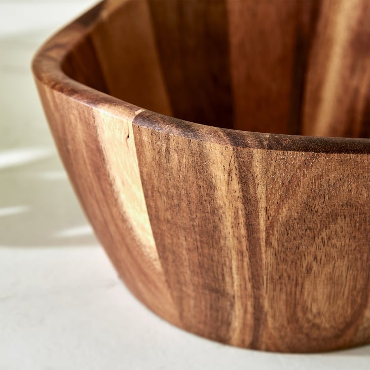 Chef's Pride Marion Acacia Wood Serving Bowl