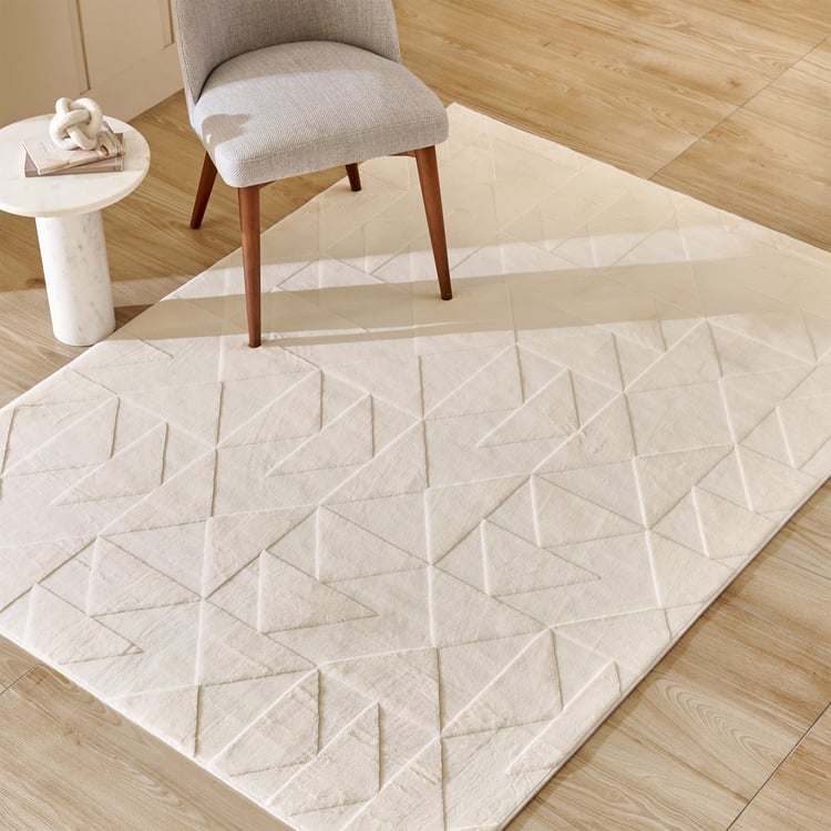 Quartz Oslo Jacquard Carpet with Canvas Backing - 210x150cm