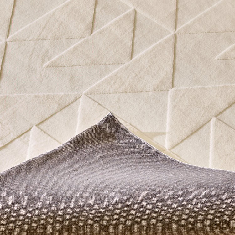 Quartz Oslo Jacquard Carpet with Canvas Backing - 210x150cm