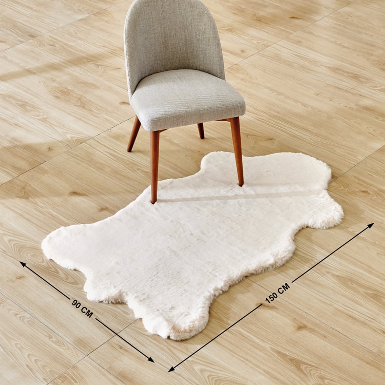 Quartz Oslo Dhurrie with Suede Backing - 150x90cm