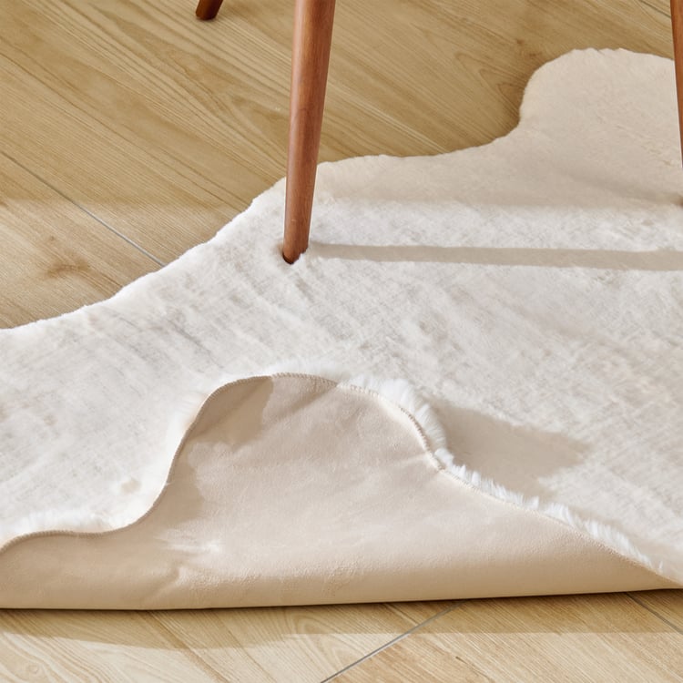 Quartz Oslo Dhurrie with Suede Backing - 150x90cm
