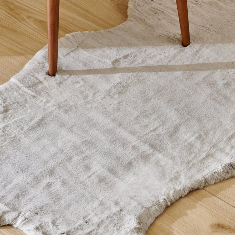 Quartz Oslo Dhurrie with Suede Backing - 150x90cm