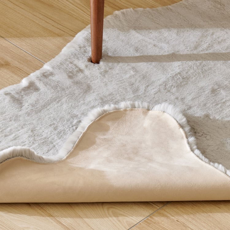 Quartz Oslo Dhurrie with Suede Backing - 150x90cm