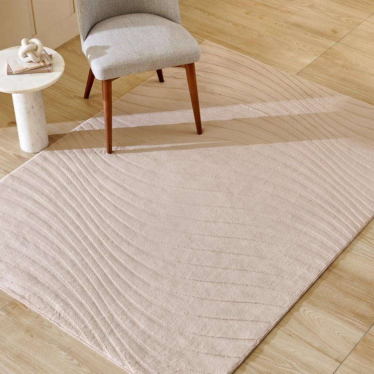 Quartz Oslo Jacquard Carpet with Canvas Backing - 180x120cm