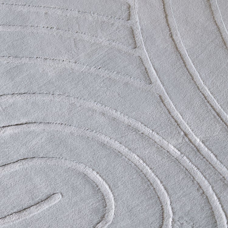 Quartz Oslo Jacquard Carpet with Canvas Backing - 180x120cm