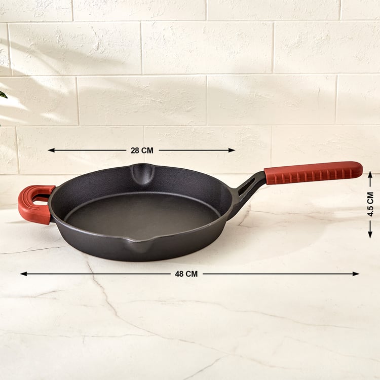 Terra Tales Sally Cast Iron Frying Pan - 28cm